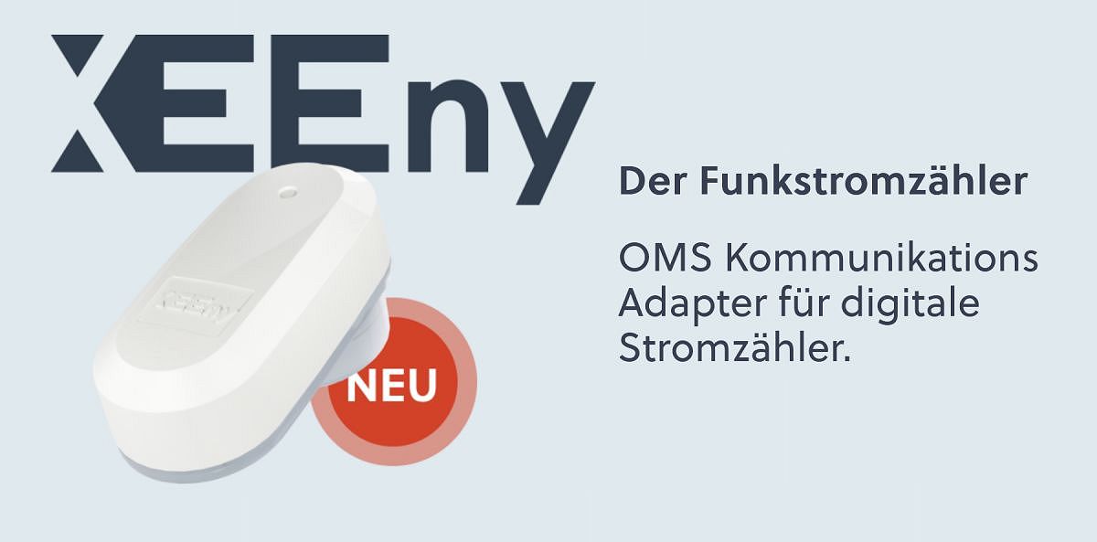 XEEny - Der Funkstromzähler von XEE Technology, made by IK Elektronik